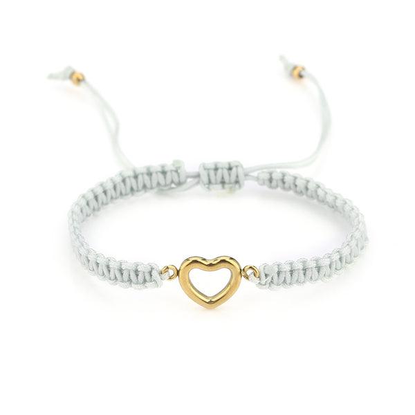 Michelle Bijoux Bracelet Gold Heart various colors