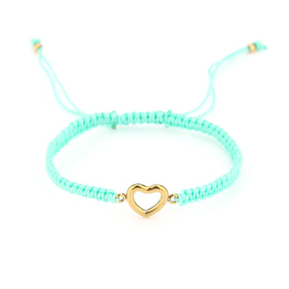 Koop green Michelle Bijoux Bracelet Gold Heart various colors