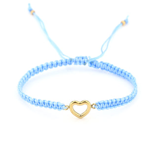 Koop blue Michelle Bijoux Anklet Gold Heart