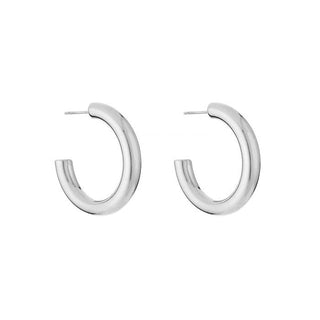Koop silver Michelle Bijoux Ear stud hoop (5mm)