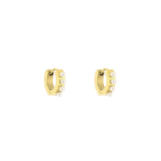 Kaufen gold Michelle Bijoux Ohrring mit Perlen