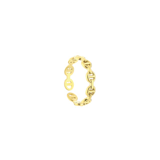 Michelle Bijoux Ring anchor chain