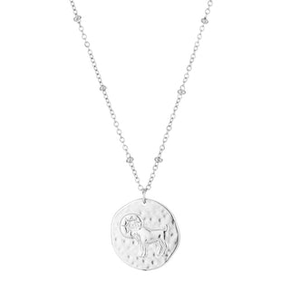 Koop silver Michelle Bijoux Necklace Capricon - Capricorn