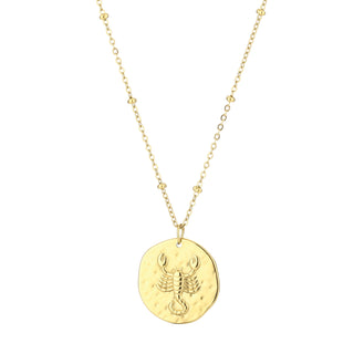 Koop gold Michelle Bijoux Necklace Scorpio - Scorpio
