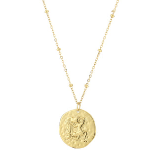 Koop gold Michelle Bijoux Necklace Aquarius - Aquarius