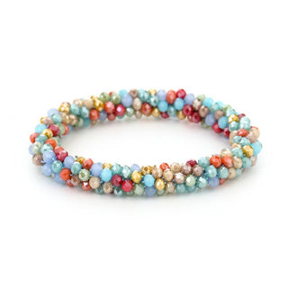 Kaufen blau Michelle Bijoux Armband Kleine Perlen