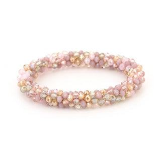 Kopen roze Michelle Bijoux Armband Kleine Kralen