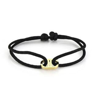 Kopen zwart Michelle Bijoux armband goodlife touw diverse kleuren