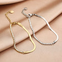 Michelle Bijoux Bracelet (Jewelry) Bracelet Snake And Rhinestones