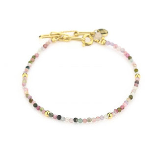 Koop pink Michelle Bijoux bracelet natural stone