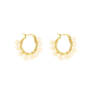 Koop gold Michelle Bijoux Earrings Earring Pearls