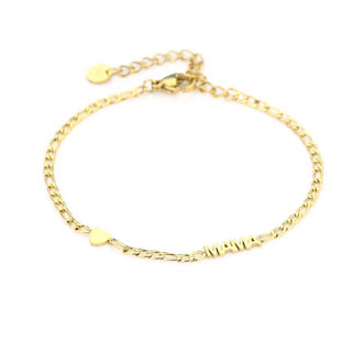 Kaufen gold Michelle Bijoux Armband Herz Mama Link