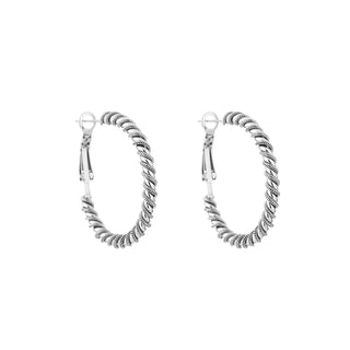 Michelle Bijoux Earrings Twisted Gold