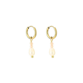 Kaufen rosa Michelle Bijoux Ohrring Süßwasserperle und Perlen