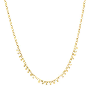 Kaufen gold Michelle Bijoux Halskette mit kleinen Kugeln