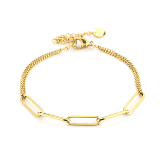 Kaufen gold Michelle Bijoux Armband (Schmuck) Doppelkette