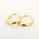 Michelle Bijoux Earrings Finish Thick Gold