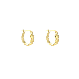 Koop gold Michelle Bijoux Earrings Hearts