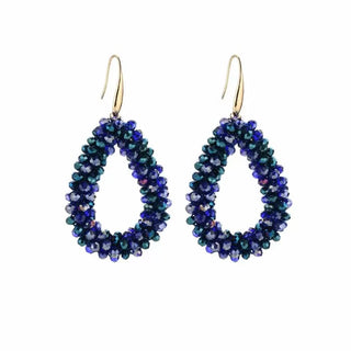 Koop blue Bijoutheek Drop Earrings Small beads
