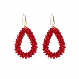 Koop red Bijoutheek Drop Earrings Small beads