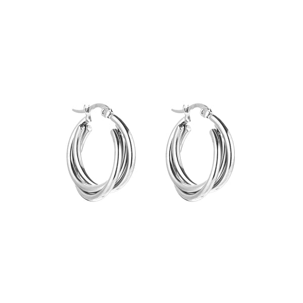 Michelle Bijoux Earrings 3 Smooth Tubes