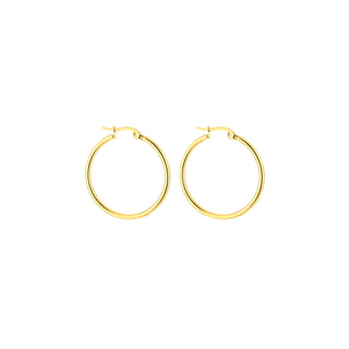Koop gold Michelle Bijoux Earrings (30mm x 2mm)