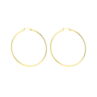 Koop gold Michelle Bijoux Earrings (60mm x 2mm)