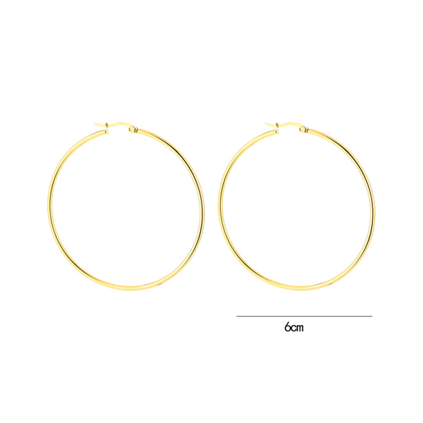 Michelle Bijoux Earrings (60mm x 2mm)