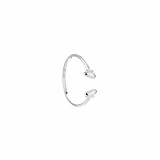 Kopen zilver Bijoutheek Ring (Sieraad) twee tiny hearts