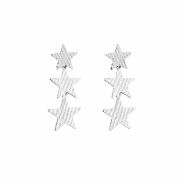 Bijoutheek Ear Studs 3 Striped Stars