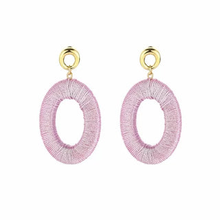 Koop light-pink Bijoutheek Ear Studs Oval