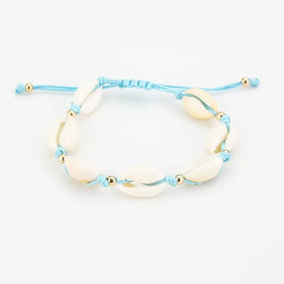 Koop blue Bijoutheek Bracelet (jewelry) Shells Gold Balls