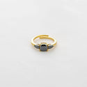 Michelle Bijoux Ring (Jewelry) Square Stone (One Size)