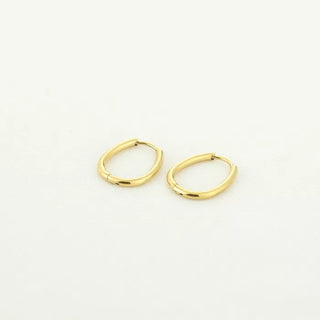 Koop gold Bijoutheek Earrings Oval small