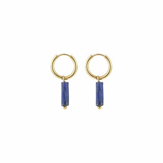 Koop dark-blue Bijoutheek Earrings cylinder