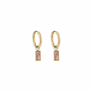 Koop pink Bijoutheek Earrings baget