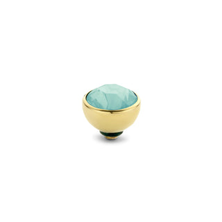 Kopen turquoise Melano Twisted Meddy 5012 CZ Stone Goud (8MM)