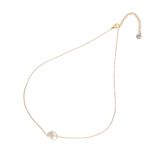 Koop gold Go Dutch Label Necklace freshwater pearl Gold