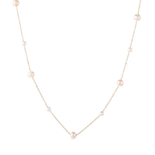 Koop gold Go Dutch Label Necklace pearls Gold