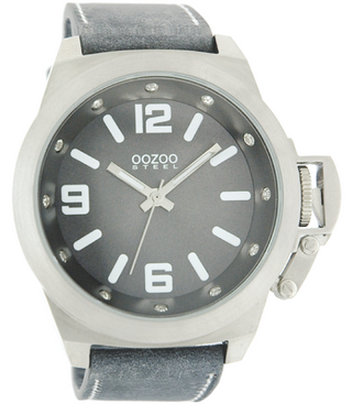 Oozoo Steel Watch grau-OS131 (51mm)