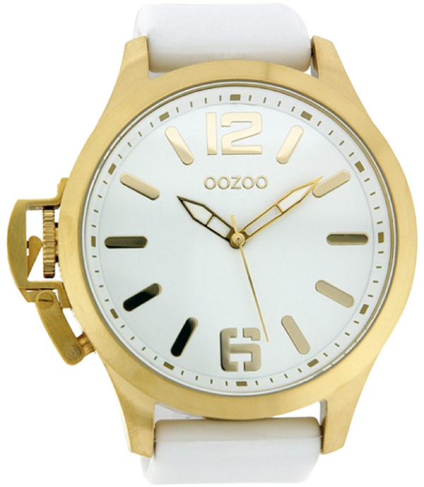 Oozoo Steel Horloge wit OS269 51mm Bijoutheek