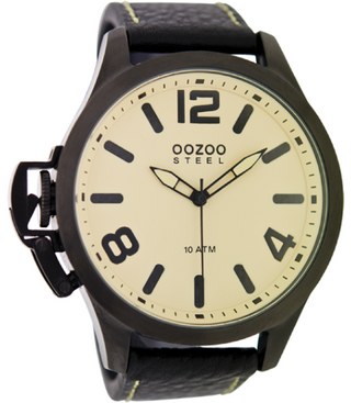 Oozoo Steel Watch schwarz-OS341 (51mm)