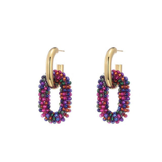 Koop multi Bijoutheek Earrings Miyuki Beads