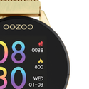 OOZOO Smartwatches – Unisex – Goldfarbenes Metallarmband Q00121