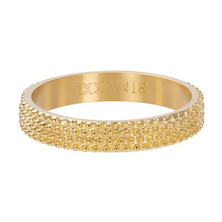 Koop gold iXXXi infill ring Caviar (4MM)