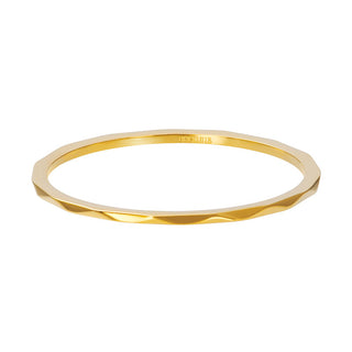 Koop gold iXXXi infill ring Wave (1MM)
