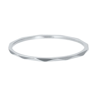 Koop silver iXXXi infill ring Wave (1MM)