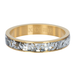 Koop gold iXXXi fill ring Glitter Confetti (4MM)