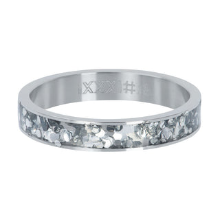 Koop silver iXXXi fill ring Glitter Confetti (4MM)