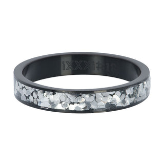 Koop black iXXXi fill ring Glitter Confetti (4MM)